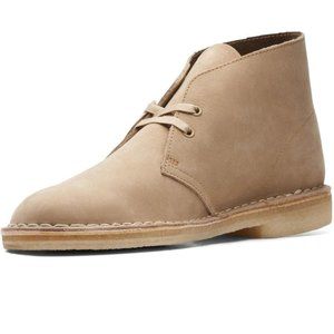 Clarks Tan Suede Chukka Boots
